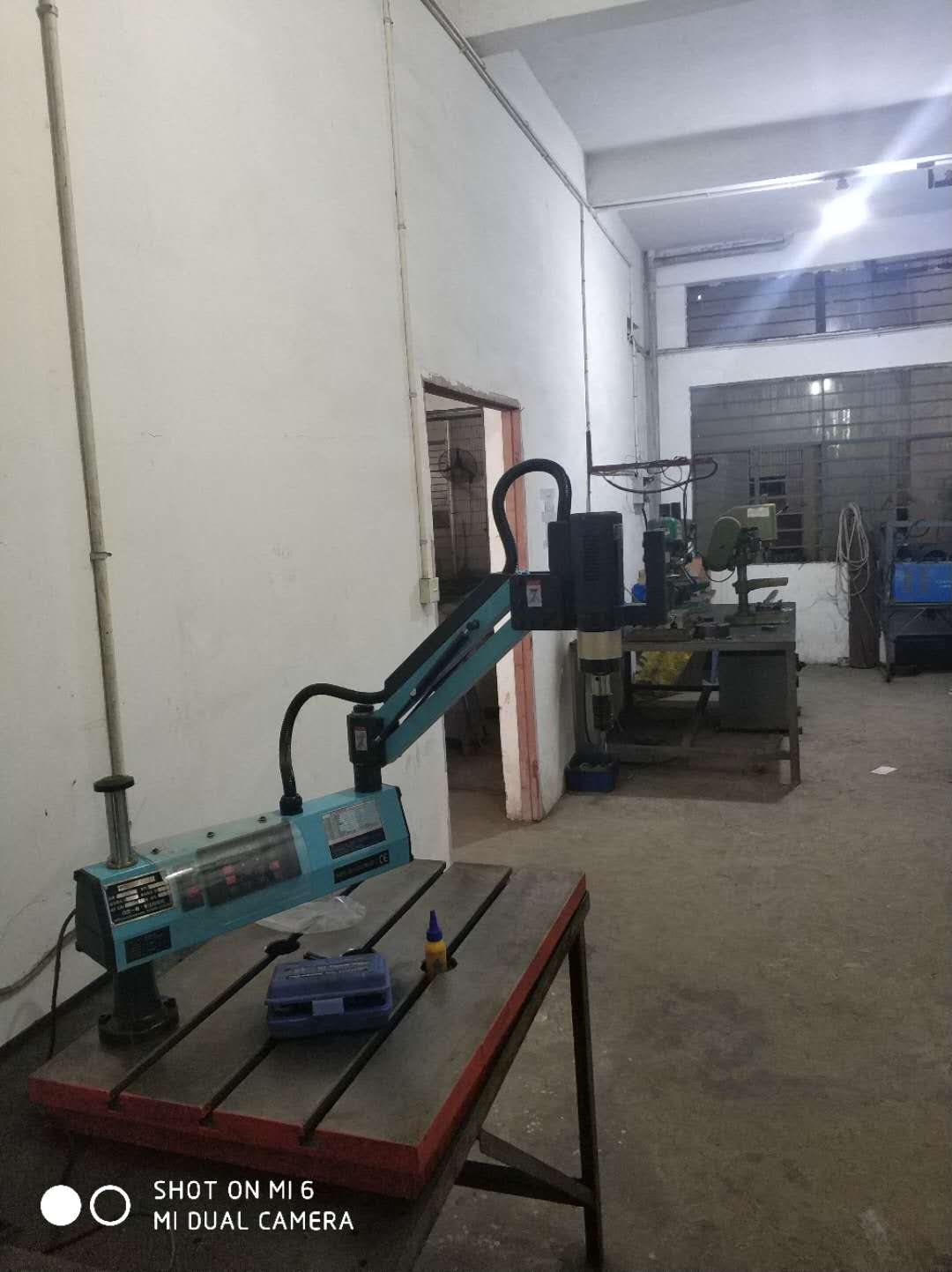 感謝石獅市同興齒輪有限公司惠購搖臂攻絲機鑄造工作臺