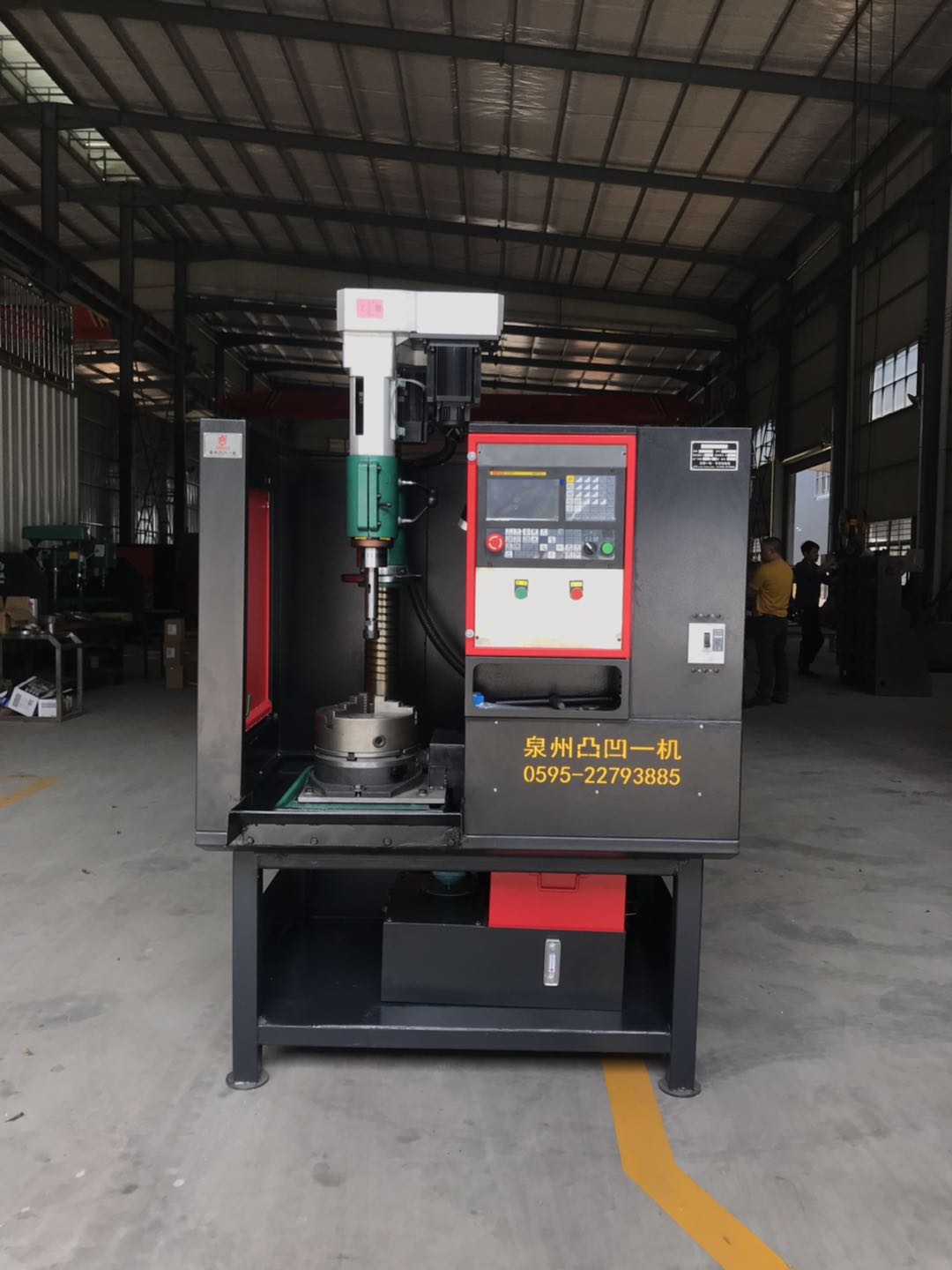 感謝泉州市華賽機(jī)械配件有限公司惠購SF2025數(shù)控分度鉆（92雙伺服+Ø250）