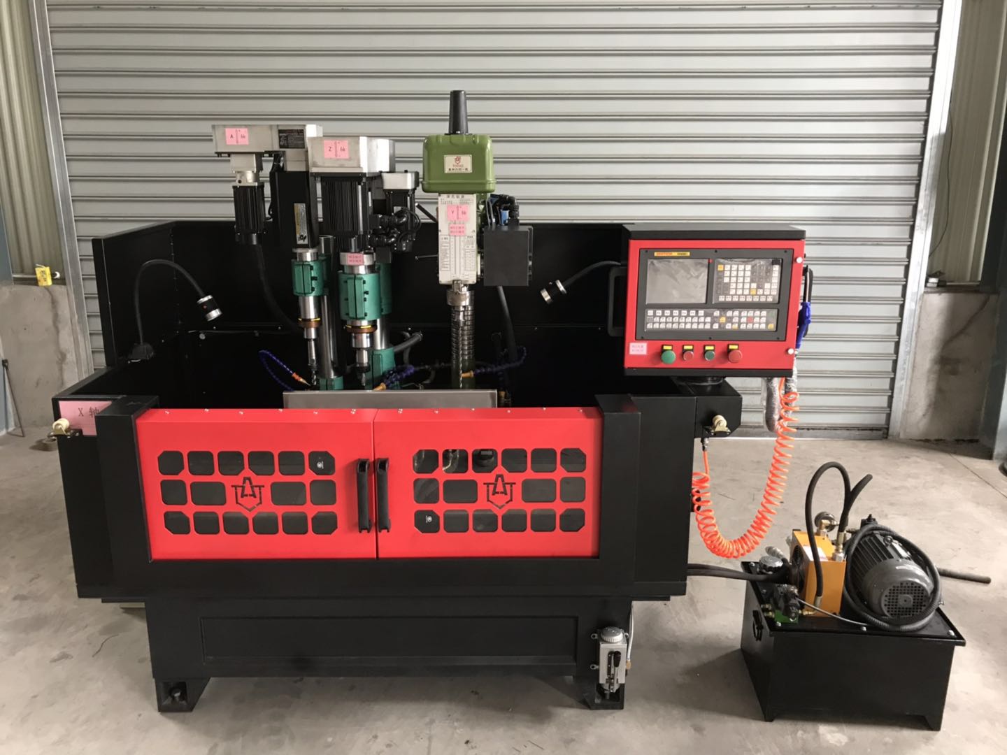 感謝***機械惠購兩鉆一攻機