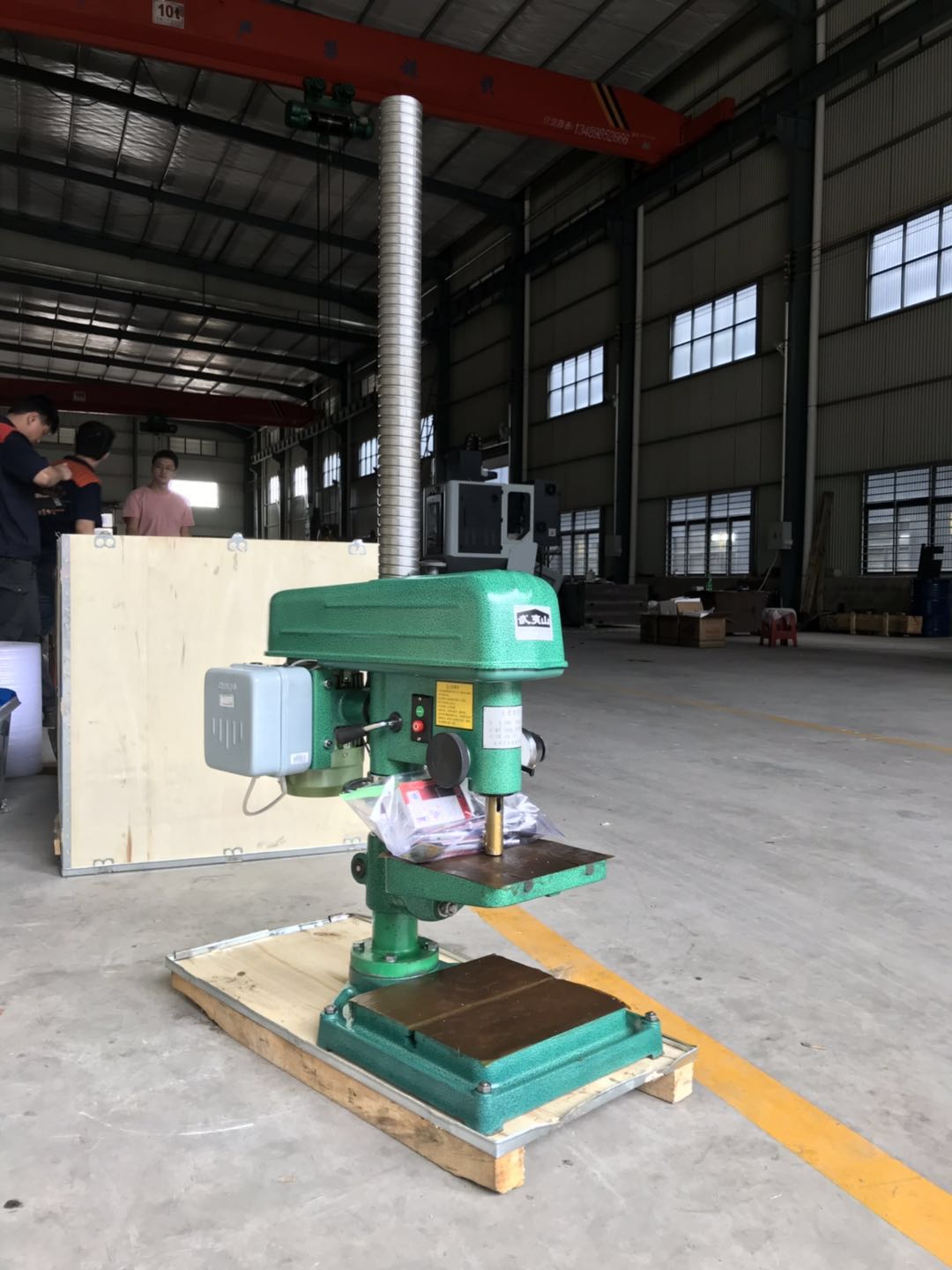 感謝泉州市深美機械惠購武夷山臺式攻鉆床（加高立柱）