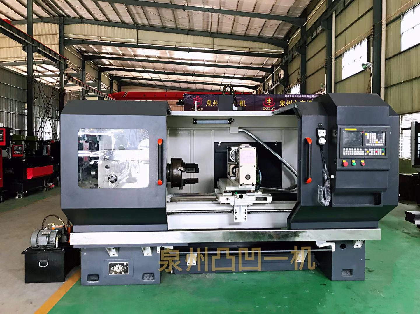 感謝泉州振榮機械惠購6150*1.5米普車改數控分度鉆床