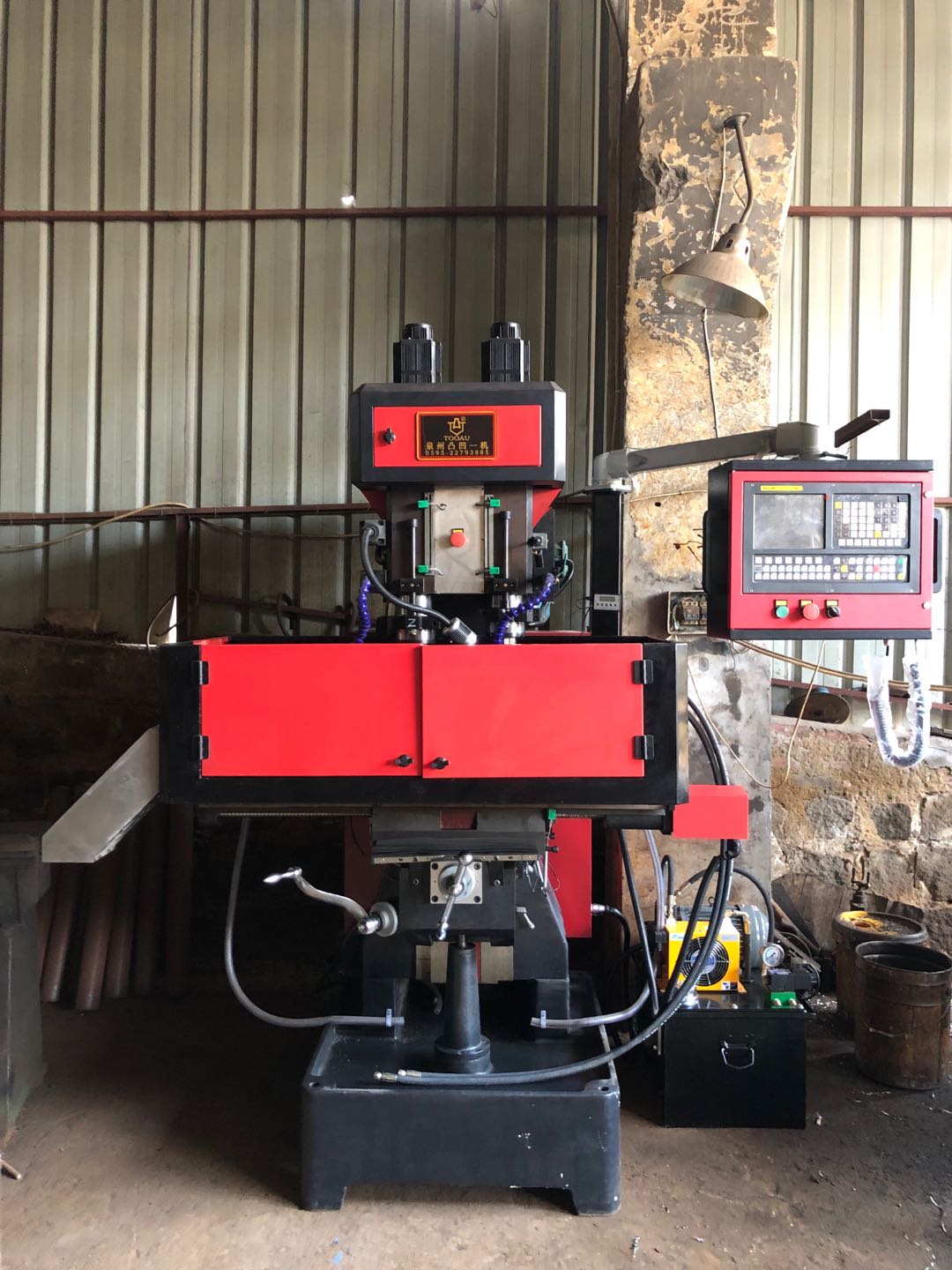 感謝泉州王新民惠購數控雙頭鉆