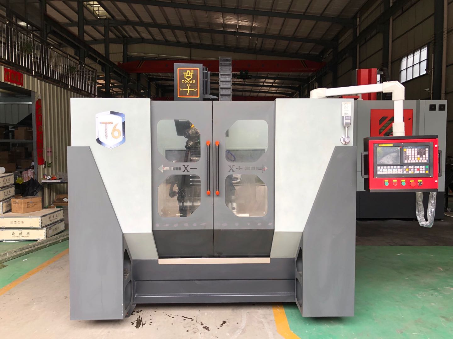 感謝閩達機械惠購T6六刀數控鉆攻機