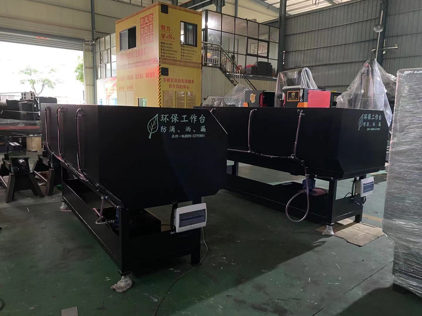 感謝寧波奉化惠購三工位環(huán)保工作臺(tái)帶水循環(huán)