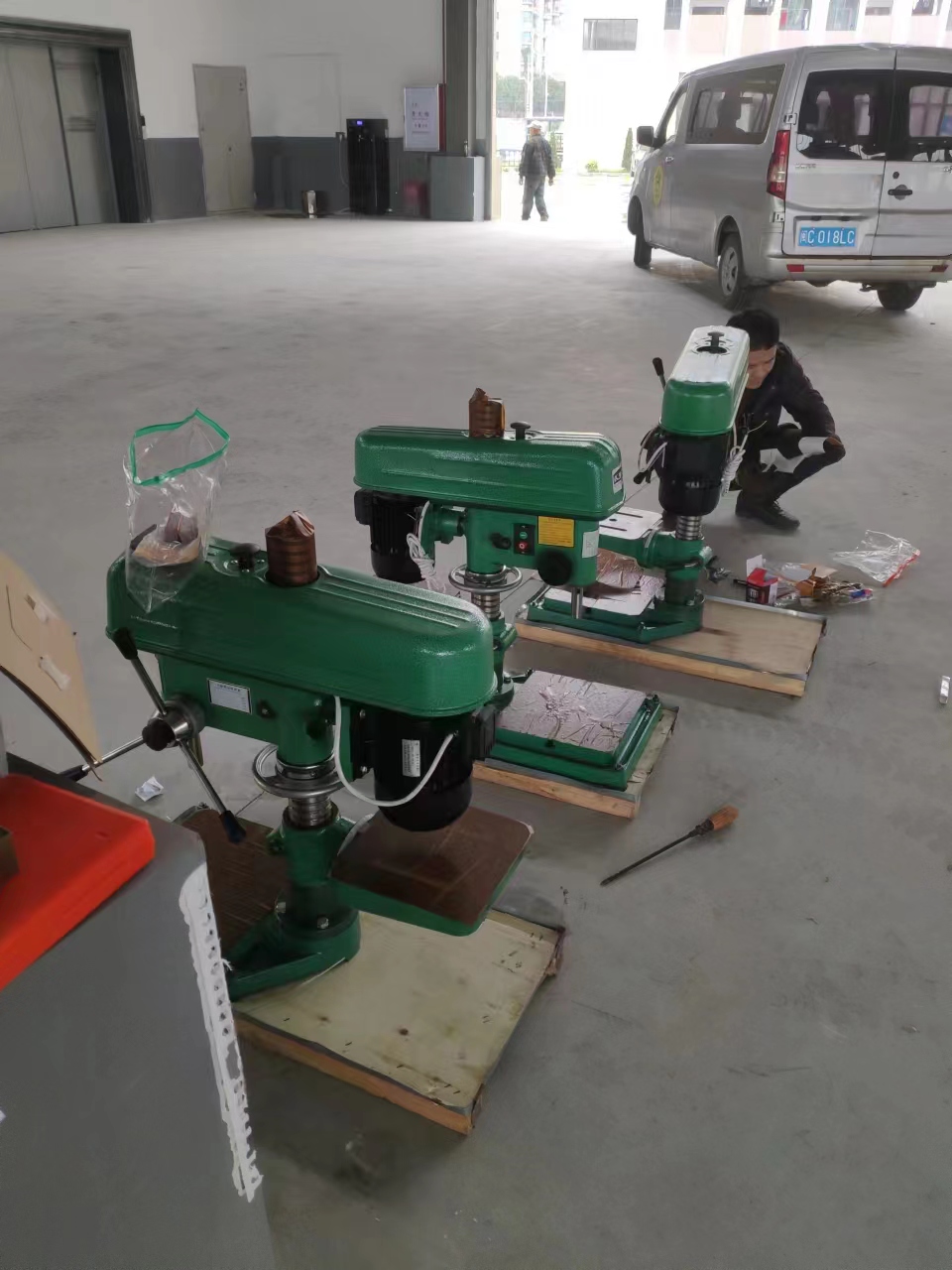 感謝泉州市**機電設備惠購武夷山臺鉆Z4116