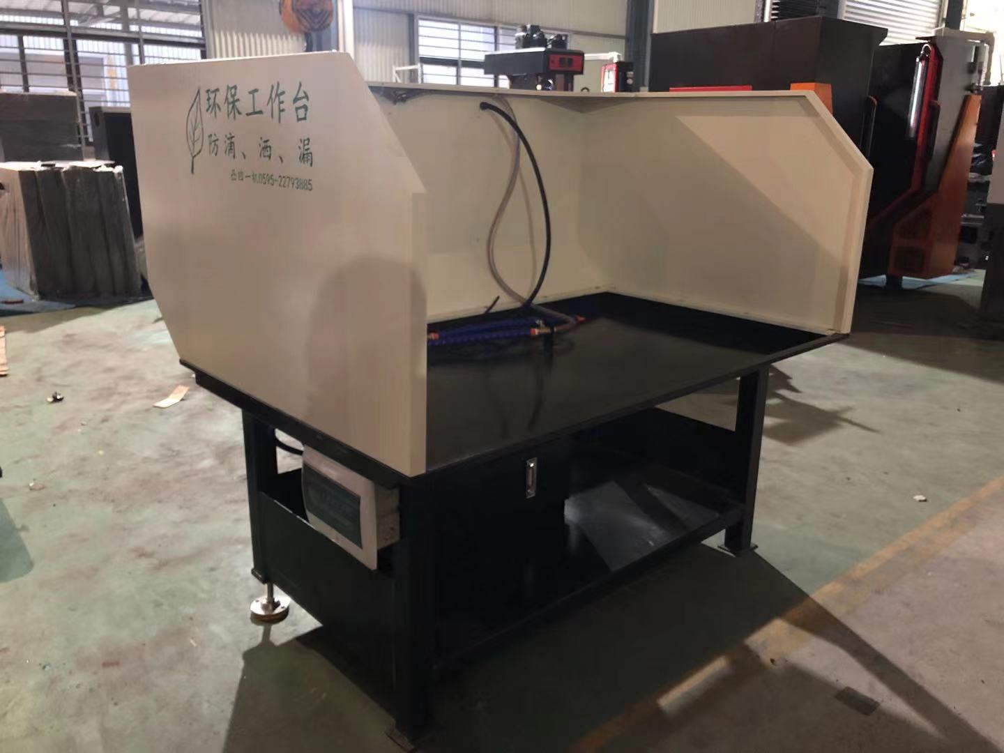 感謝福建**機械科技股份有限公司惠購兩工位水循環(huán)工作臺桌