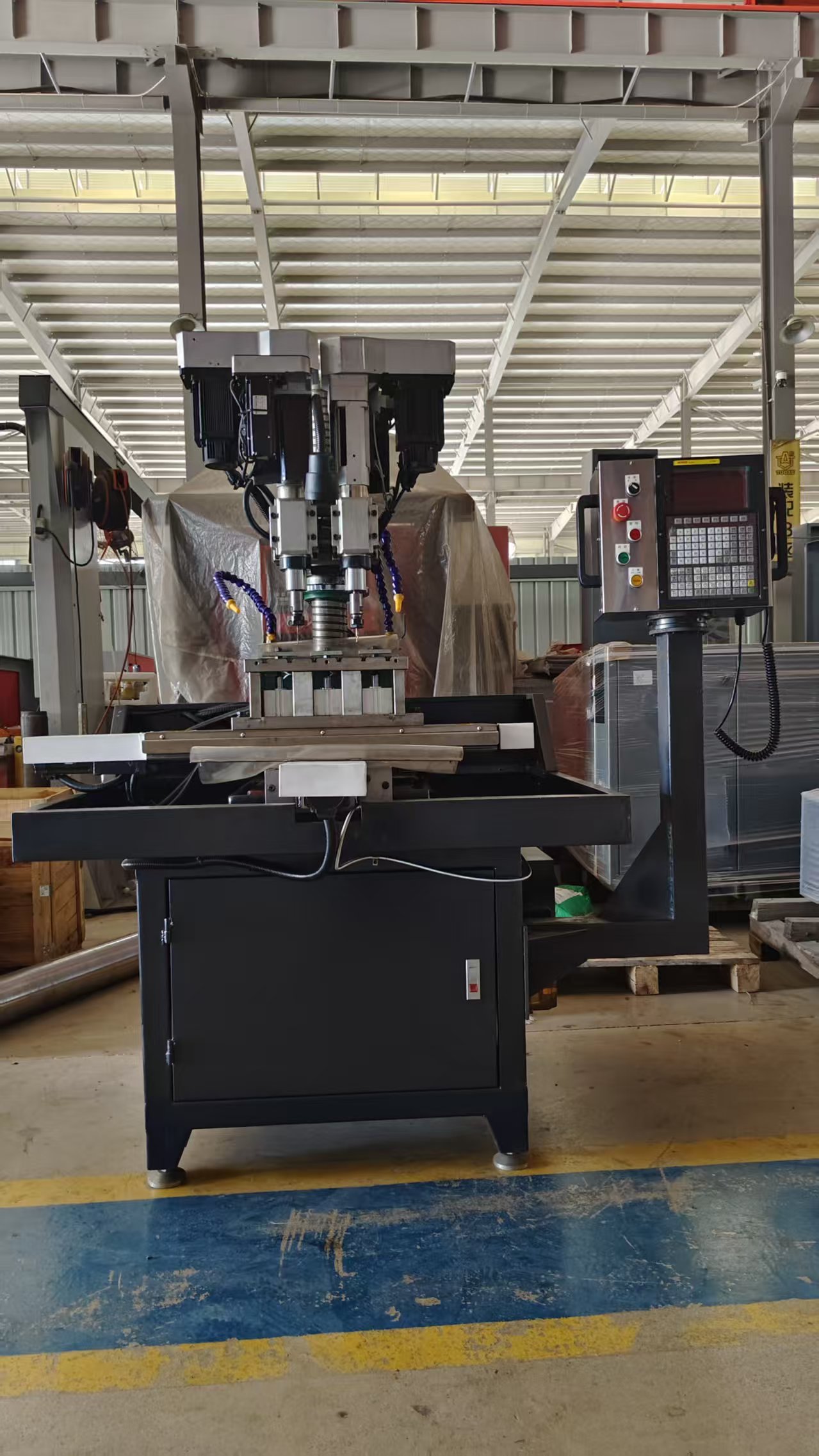 感謝黃老板惠購4軸數(shù)控鉆配氣動工裝1臺